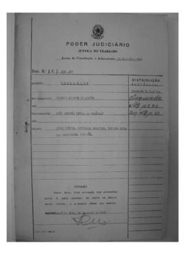 Dissídio Individual Nº 198/69