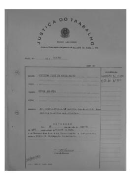 Dissídio Individual Nº 616/80