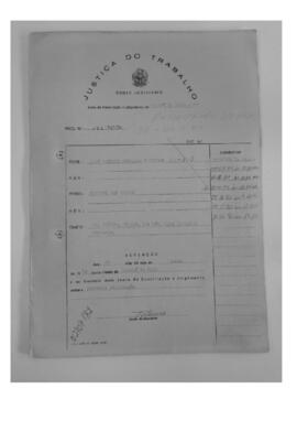 Dissídio Individual Nº 547/80