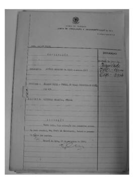 Dissídio Individual Nº 581/66