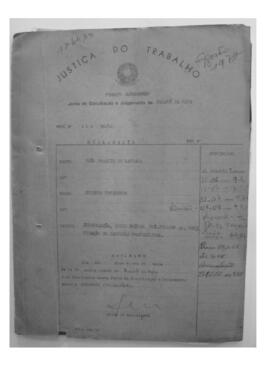 Dissídio Individual Nº 96/72