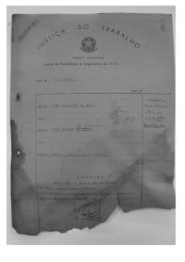 Dissídio Individual Nº 09/73