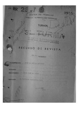 Dissídio Individual N° 476/65