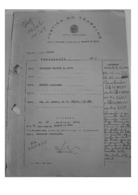 Dissídio Individual Nº 116/78