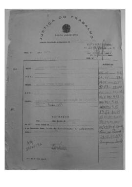 Dissídio Individual Nº 39/79