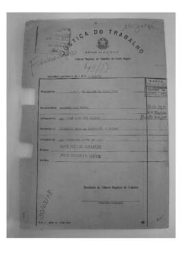 Dissídio Individual Nº 49/77