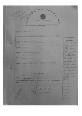 Dissídio Individual Nº 211/77