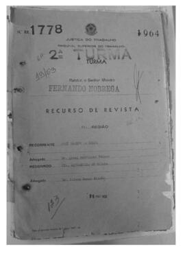 Dissídio Individual Nº 19/63