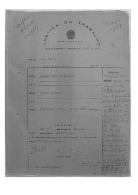 Dissídio Individual Nº 308/76
