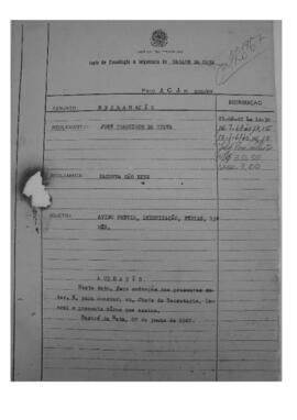 Dissídio Individual Nº 260/67