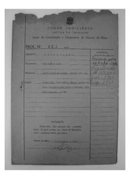 Dissídio Individual Nº 26/66