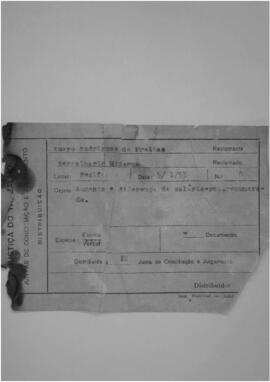 Dissídio Individual  N° 04/53