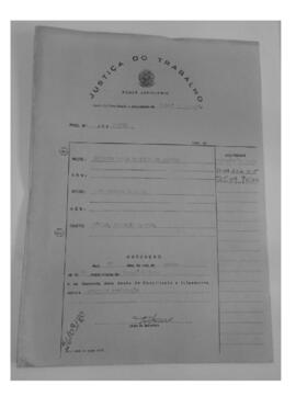 Dissídio Individual Nº 579/80