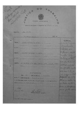 Dissídio Individual Nº 295/76