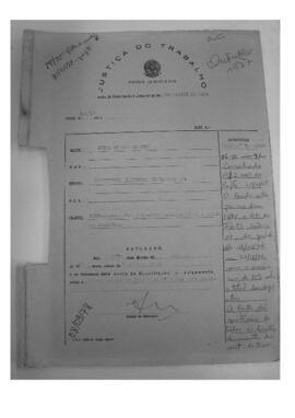 Dissídio Individual Nº 190/77