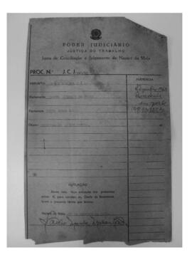 Dissídio Individual Nº 723/63