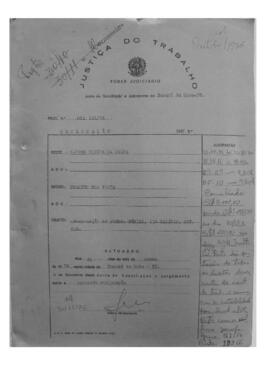 Dissídio Individual Nº 141/76