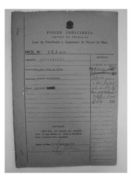 Dissídio Individual Nº 441/66