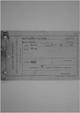 Dissídio Individual  N° 201/53