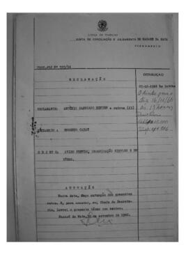 Dissídio Individual Nº 727/66