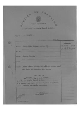 Dissídio Individual Nº 606/80