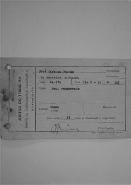 Dissídio Individual  N° 194/53