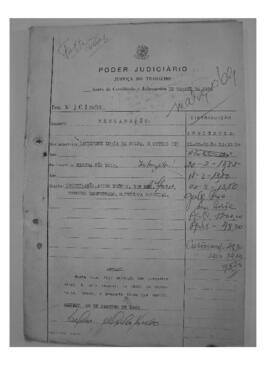 Dissídio Individual Nº 24/69