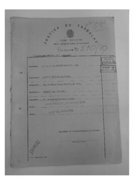 Dissídio Individual Nº 510/80
