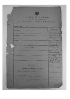 Dissídio Individual Nº 184/66