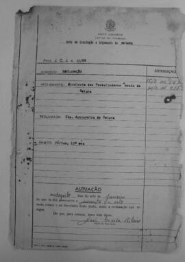 Dissídio Individual Nº 22/68