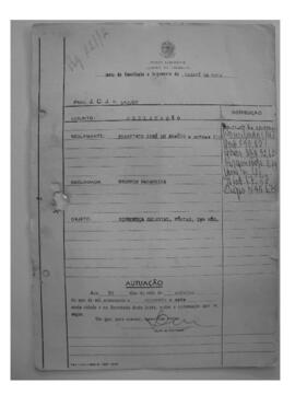 Dissídio Individual Nº 452/67