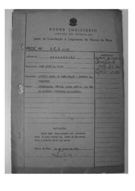 Dissídio Individual Nº 411/65