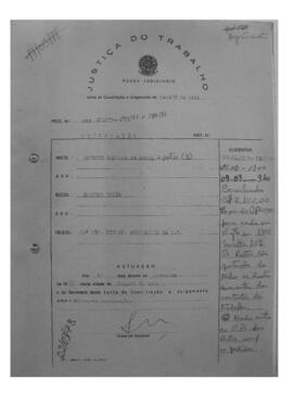 Dissídio Individual Nº 282/77