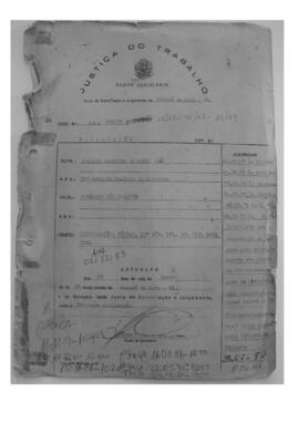 Dissídio Individual Nº 164/78