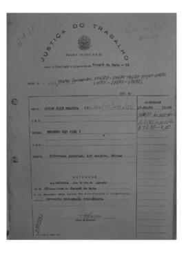 Dissídio Individual Nº 593/80