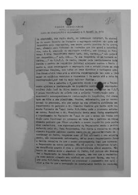 Dissídio Individual Nº 291/65