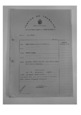 Dissídio Individual Nº 556/80