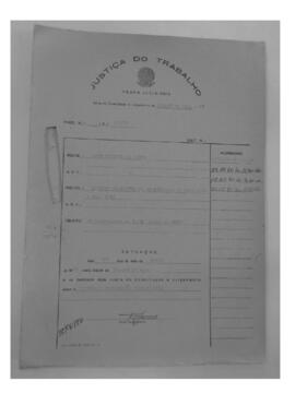 Dissídio Individual Nº 190/80