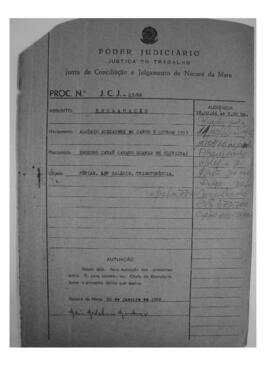 Dissídio Individual Nº 43/66
