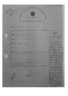 Dissídio Individual Nº 275/77
