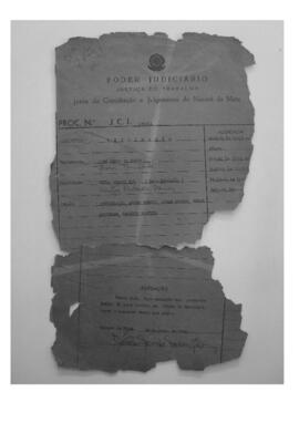 Dissídio Individual Nº 658/64