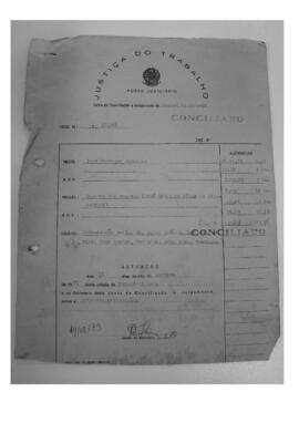 Dissídio Individual Nº 281/78