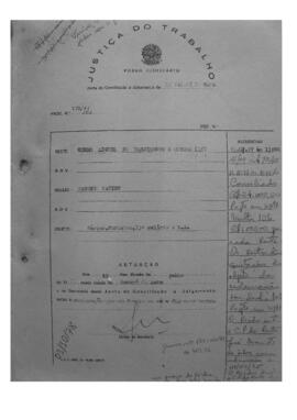 Dissídio Individual Nº 178/77