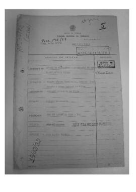 Dissídio Individual Nº 196/67