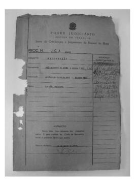 Dissídio Individual Nº 192/65