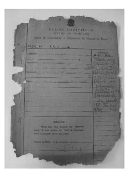Dissídio Individual Nº 76/65