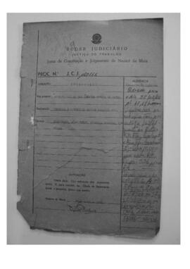 Dissídio Individual Nº 160/66