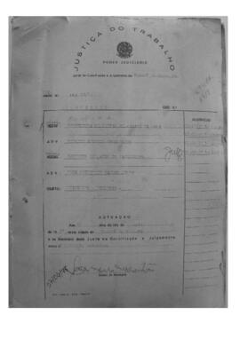 Dissídio Individual Nº 02/77