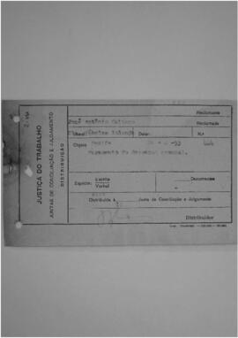 Dissídio Individual  N° 222/53