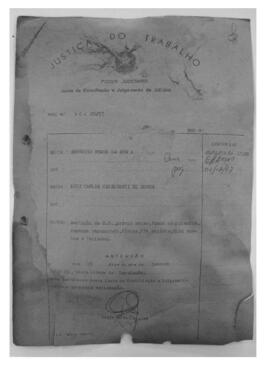 Dissídio Individual nº 05/73